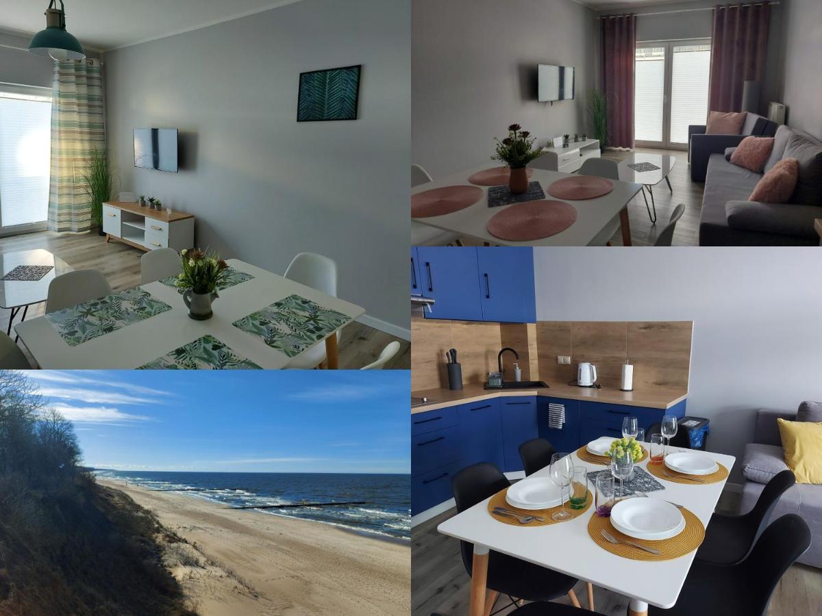 Apartamenty Z Tarasami "Mietowy Spokoj 15" "Romantyczna Szarosc 16" "Niebieska Elegancja 17" Maksymalnie Dla 6 Osob Поберово Екстериор снимка