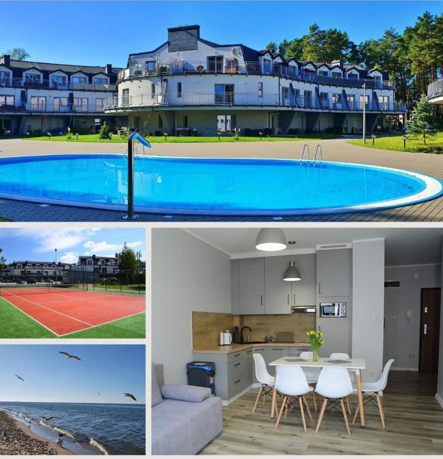 Apartamenty Z Tarasami "Mietowy Spokoj 15" "Romantyczna Szarosc 16" "Niebieska Elegancja 17" Maksymalnie Dla 6 Osob Поберово Екстериор снимка